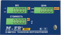 Пленочная панель передняя 223 АС LCD в Томске